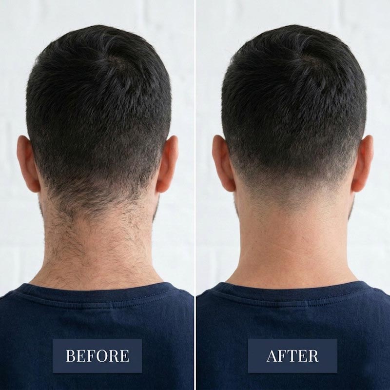 Înainte și după epilare definitivă Craiova 7