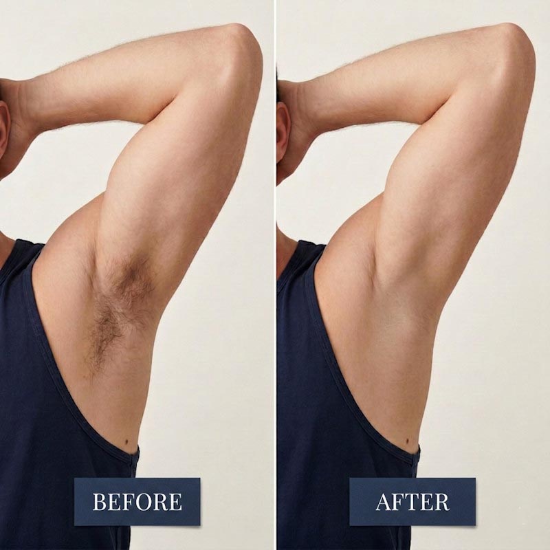 Înainte și după epilare definitivă Craiova 8